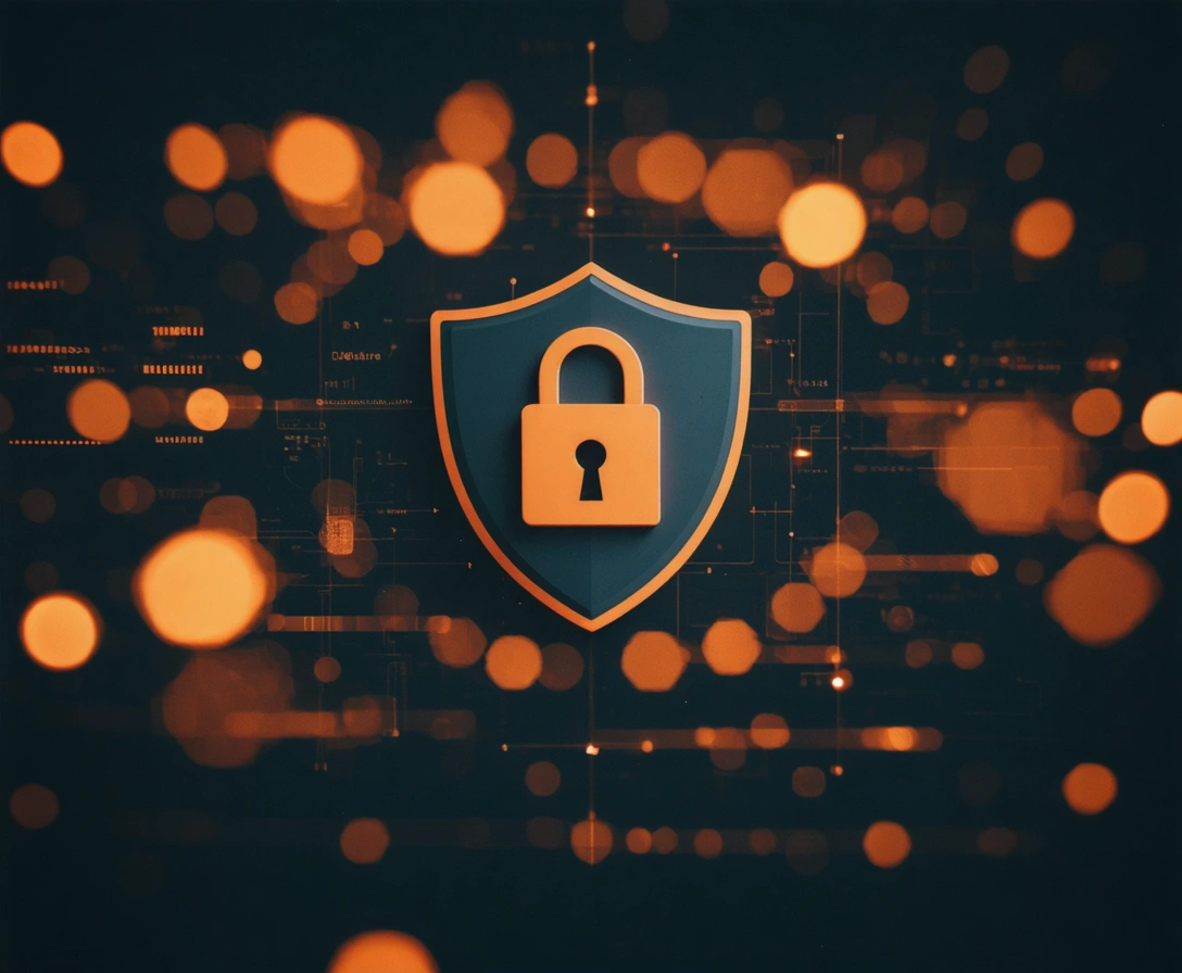 port-charlotte-p-2-1 Digital security symbols over Port Charlotte business map