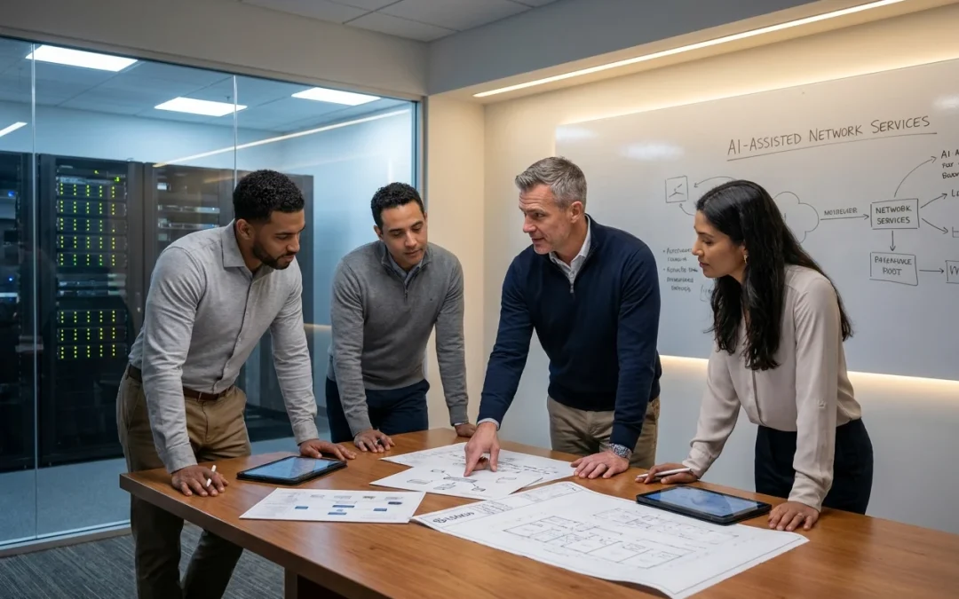 Integrating AI into Managed Network Services for Enhanced Security and Efficiency